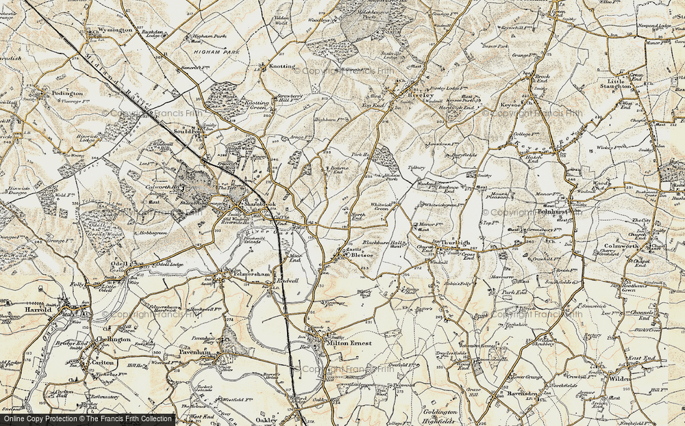 Old Map of North End, 1898-1901 in 1898-1901