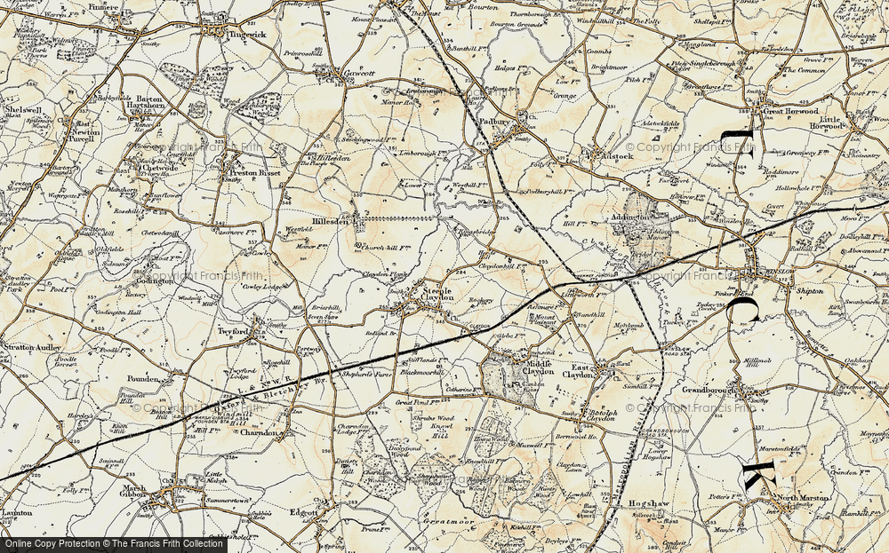 Old Map of North End, 1898 in 1898