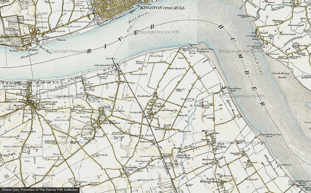 Old Map of North End, 1903-1908 in 1903-1908