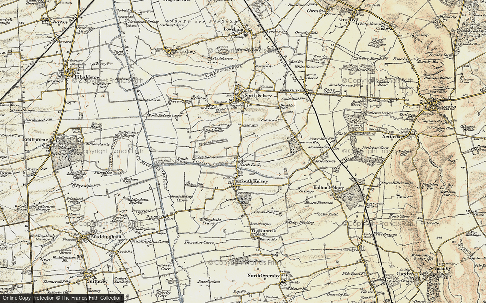 Old Map of North End, 1903-1908 in 1903-1908