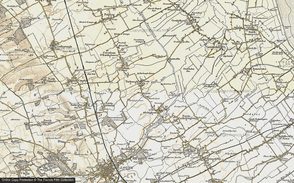 Old Map of North End, 1903 in 1903