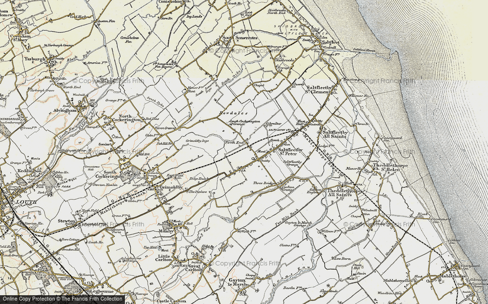 Old Map of North End, 1903 in 1903