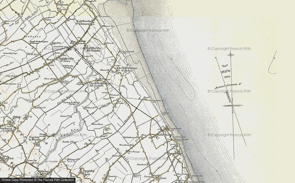 Old Map of North End, 1903 in 1903