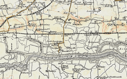 Old map of North Fambridge in 1898
