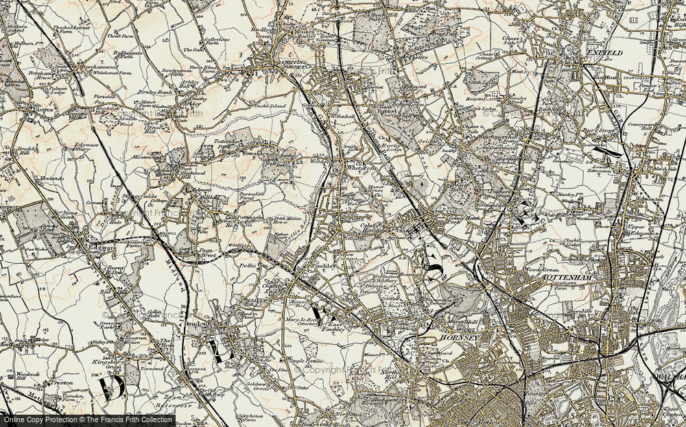 North Finchley, 1897-1898