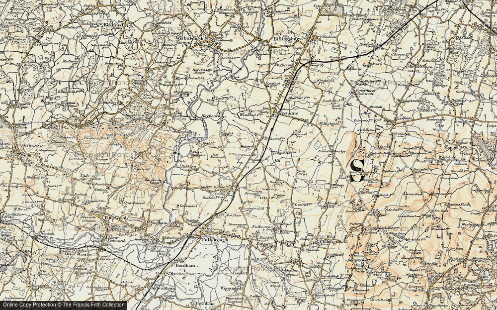Old Map of North Heath, 1897-1900 in 1897-1900