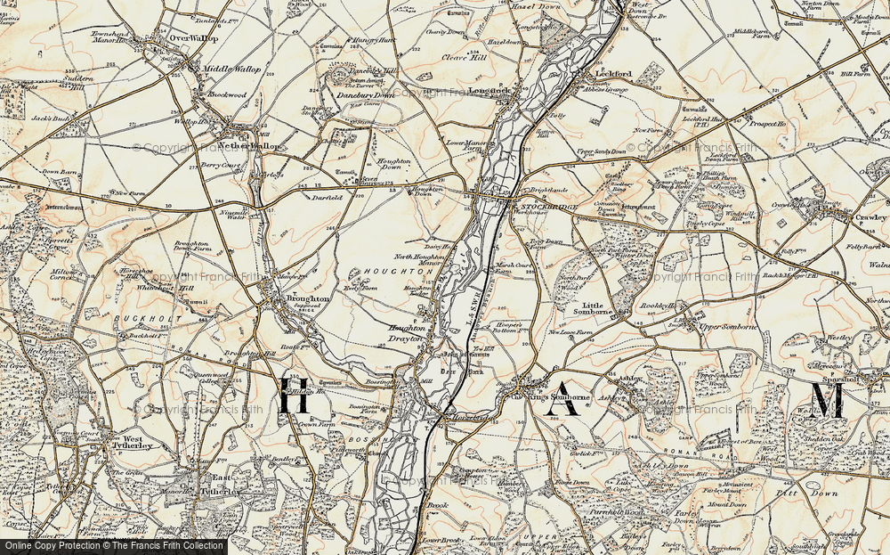 Old Map of North Houghton, 1897-1900 in 1897-1900