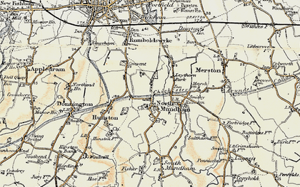 Old map of North Mundham in 1897-1899