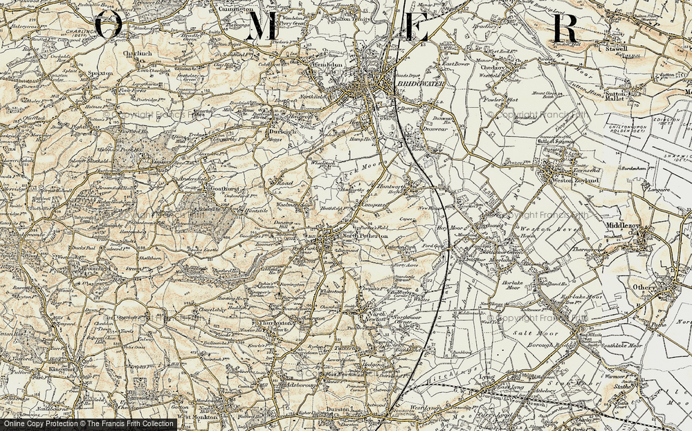 Old Maps of North Petherton, Somerset Francis Frith