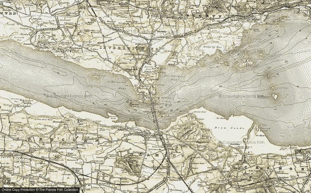 Old Map of North Queensferry, 1903-1906 in 1903-1906