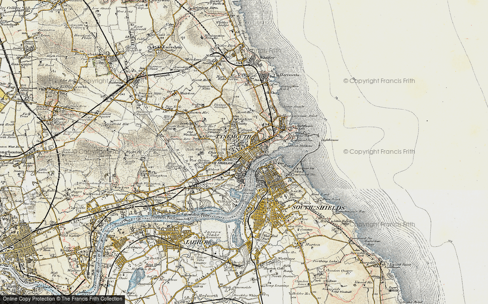 Old Map of North Shields, 1901-1903 in 1901-1903