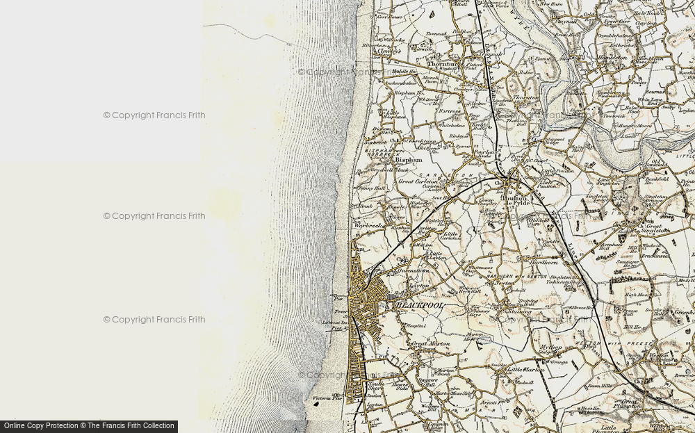 Old Map of North Shore, 1903-1904 in 1903-1904