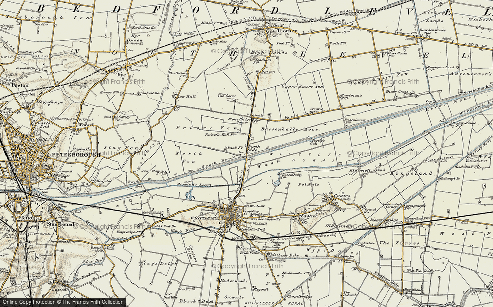 Old Map of North Side, 1901-1902 in 1901-1902