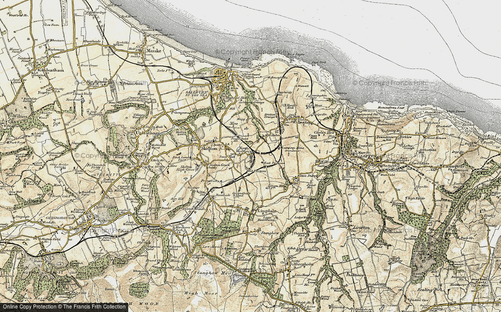 Old Map of North Skelton, 1903-1904 in 1903-1904