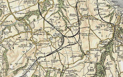 Old map of North Skelton in 1903-1904