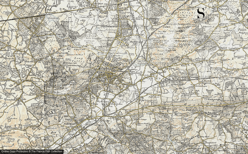 Old Map of North Town, 1898-1909 in 1898-1909