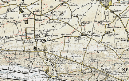 Old map of North Walbottle in 1901-1903