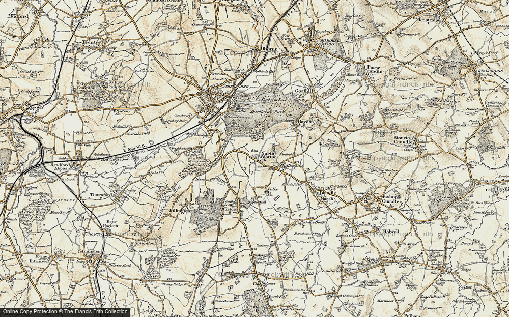 Old Map of North Wootton, 1899 in 1899