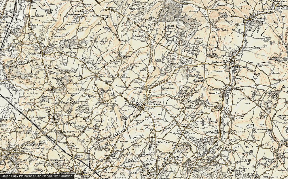 Old Map of Northbrook, 1897-1900 in 1897-1900