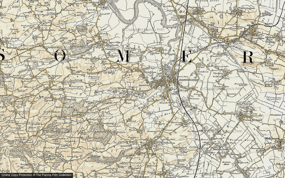 Old Map of Northfield, 1898-1900 in 1898-1900