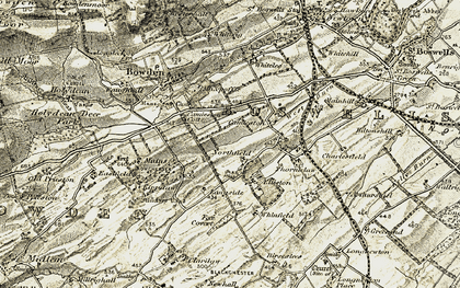 Old map of Northfield in 1901-1904