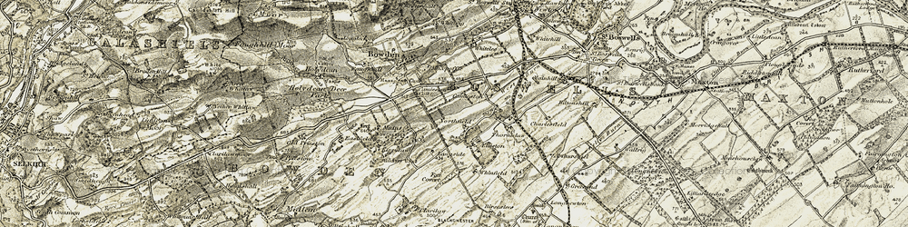 Old map of Northfield in 1901-1904