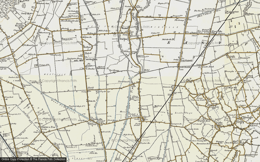 Old Map of Northlands, 1901-1902 in 1901-1902