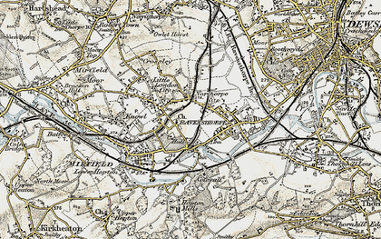Old map of Northorpe in 1903