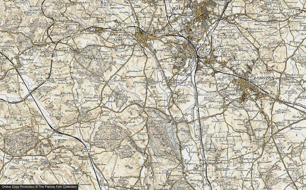 Old Map of Northwood, 1902 in 1902