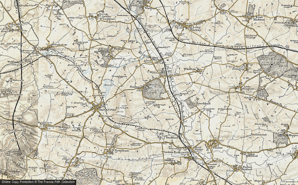 Old Map of Norton, 1898-1901 in 1898-1901