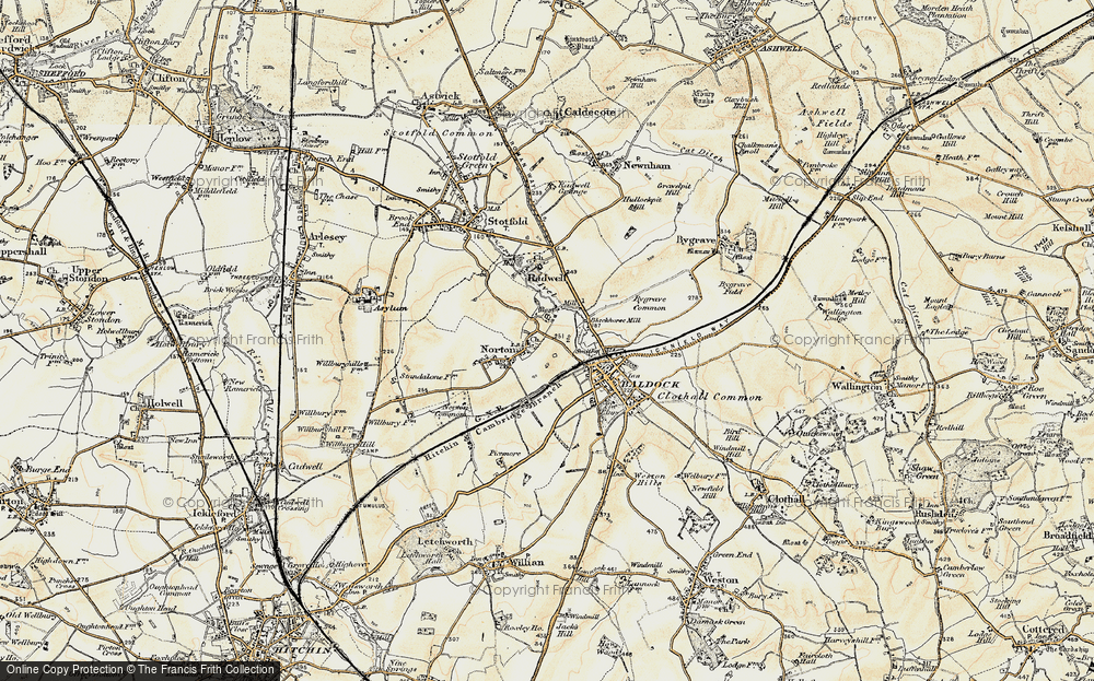Old Map of Norton, 1898-1901 in 1898-1901