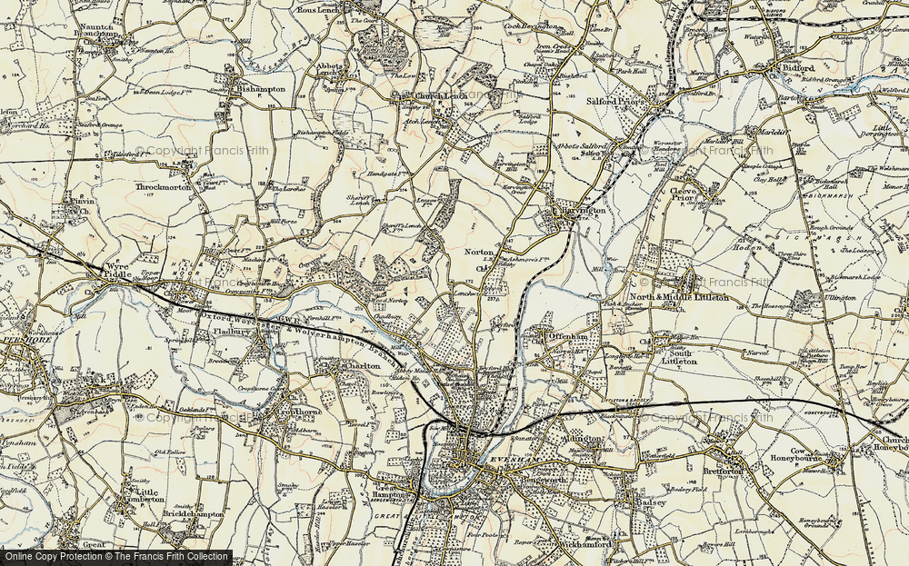 Old Map of Norton, 1899-1901 in 1899-1901
