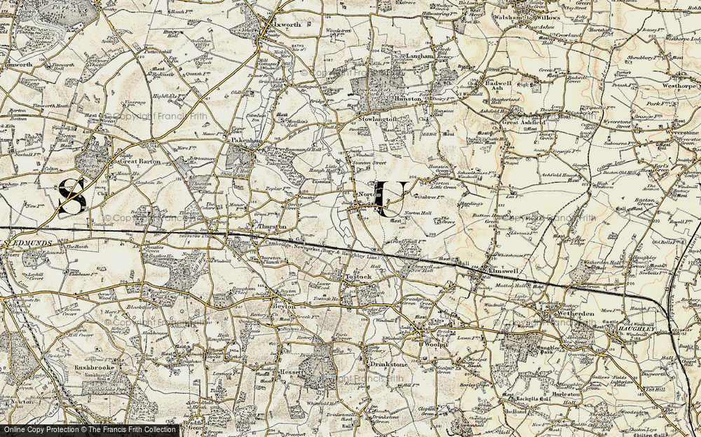 Old Map of Norton, 1899-1901 in 1899-1901