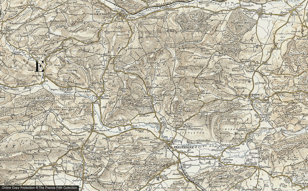Old Map of Norton, 1901-1903 in 1901-1903