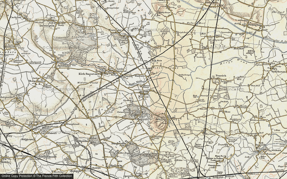 Old Map of Norton, 1903 in 1903