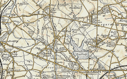 Old map of Norton East in 1902