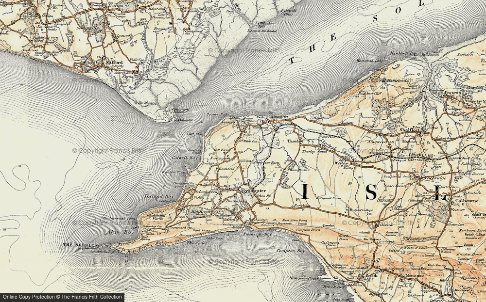Old Map of Norton Green, 1899-1909 in 1899-1909