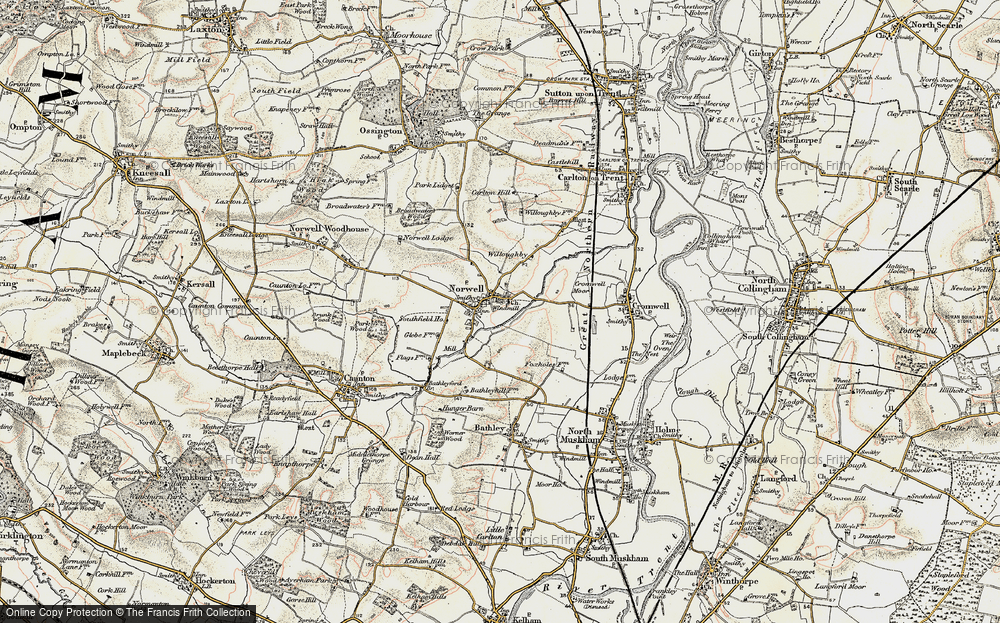 Old Map of Norwell, 1902-1903 in 1902-1903