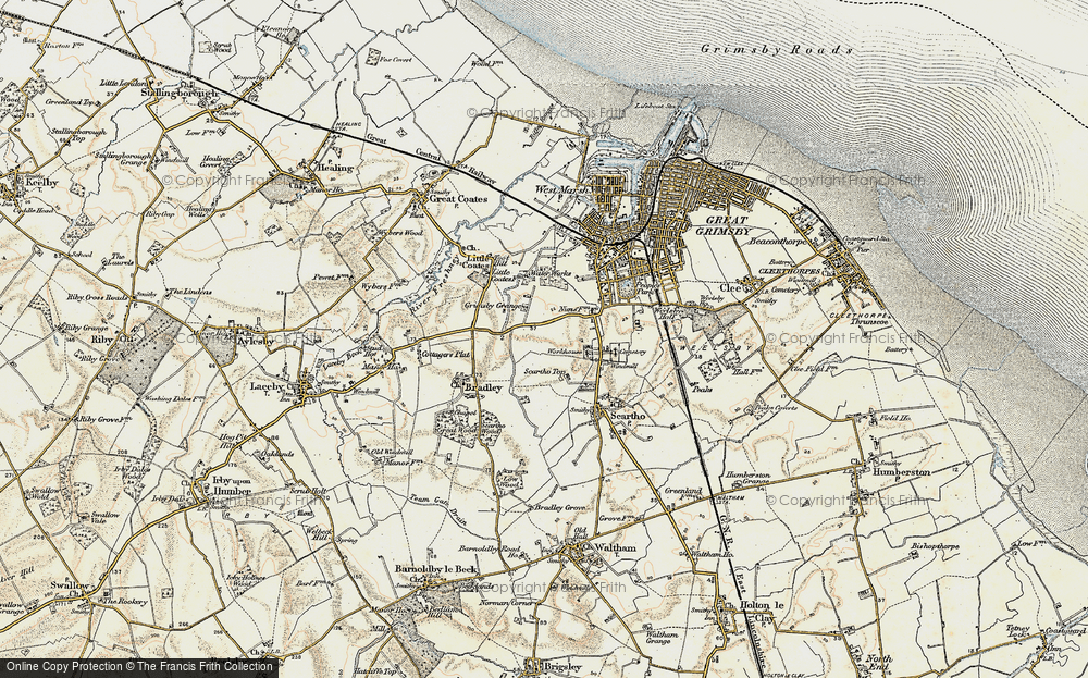 Old Map of Nunsthorpe, 1903-1908 in 1903-1908