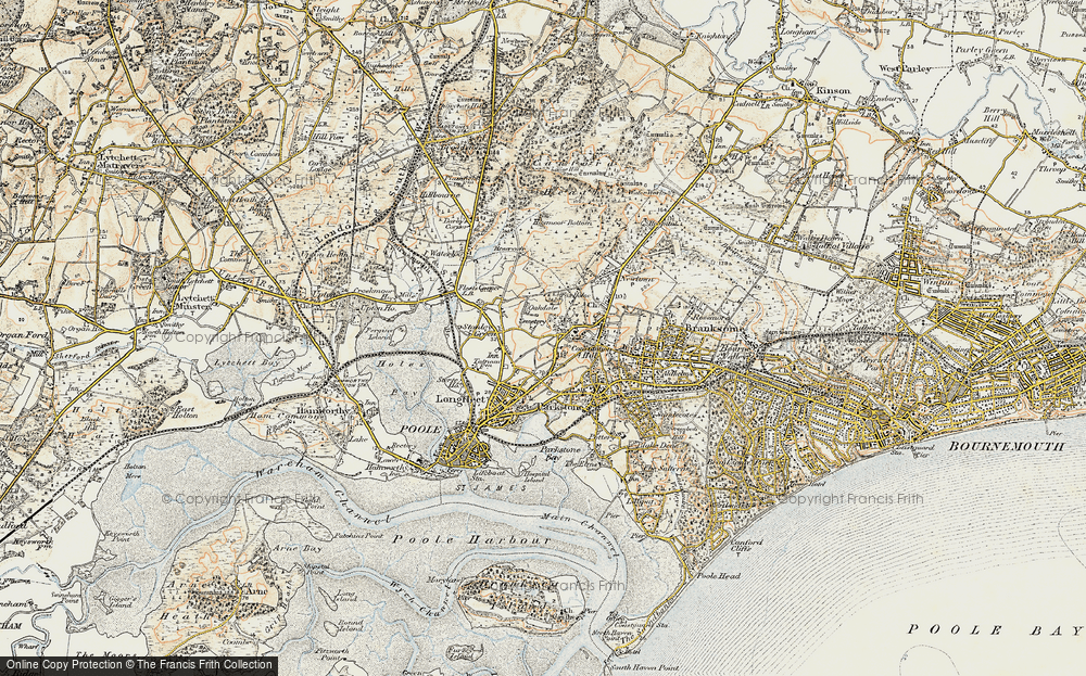 Old Map of Oakdale, 1899-1909 in 1899-1909