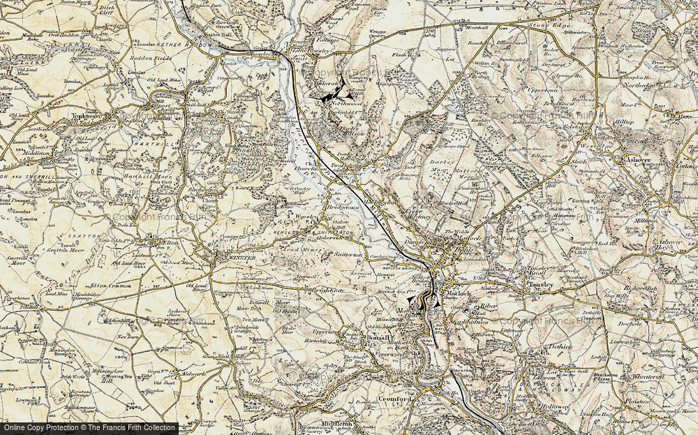 Old Map of Oaker, 1902-1903 in 1902-1903