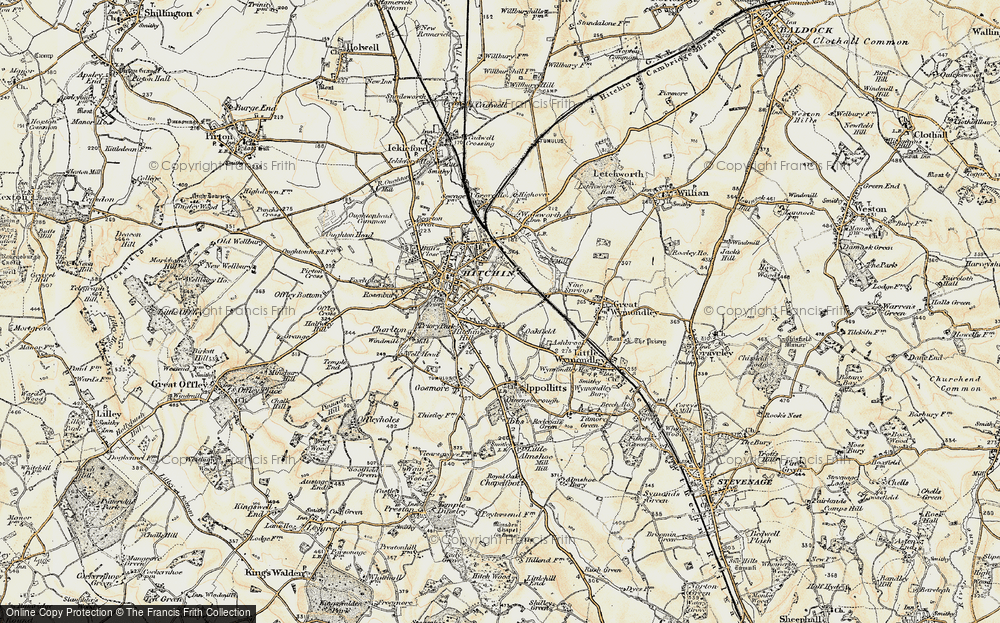 Old Map of Oakfield, 1898-1899 in 1898-1899