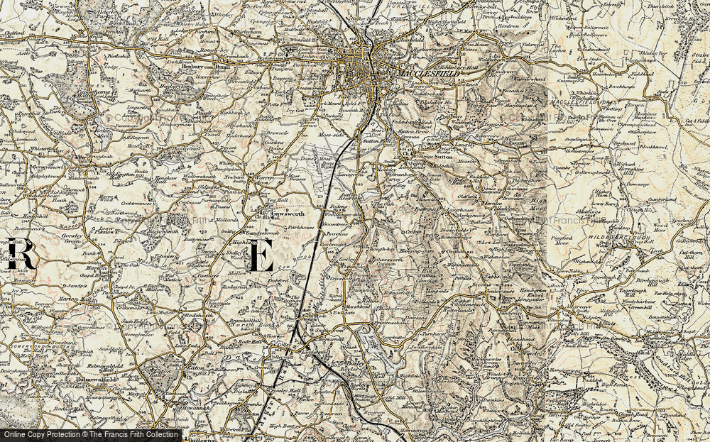 Old Map of Oakgrove, 1902-1903 in 1902-1903