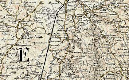 Old map of Whitemoor in 1902-1903