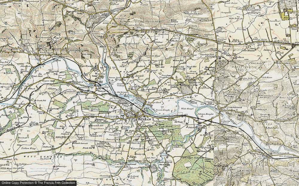 Old Map of Oakwood, 1901-1904 in 1901-1904