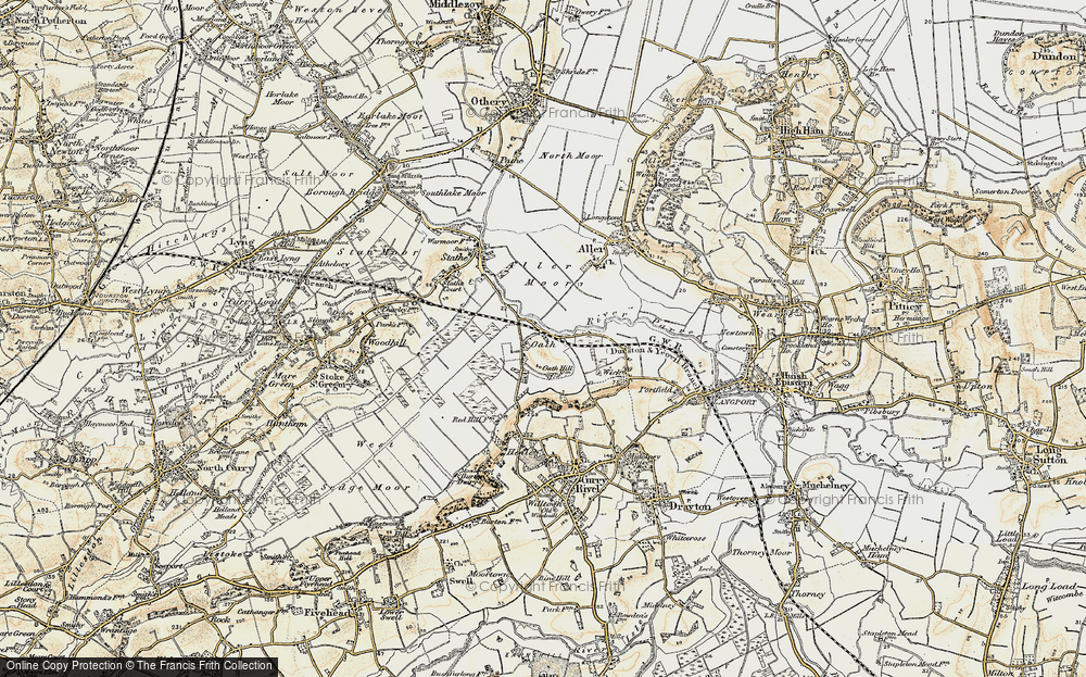 Old Map of Oath, 1898-1900 in 1898-1900