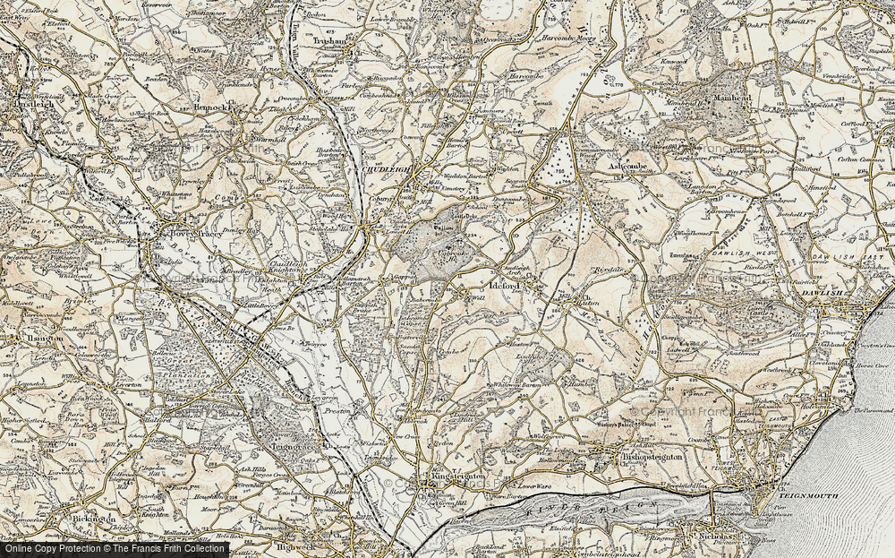 Old Map of Olchard, 1899-1900 in 1899-1900
