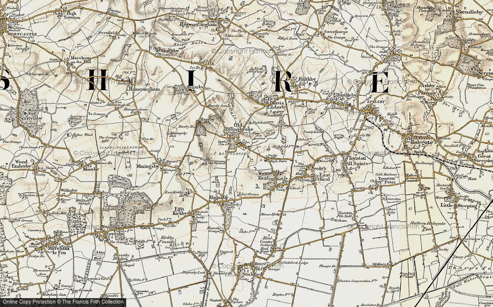 Old Map of Old Bolingbroke, 1901-1903 in 1901-1903