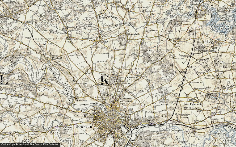 Old Catton, 1901-1902