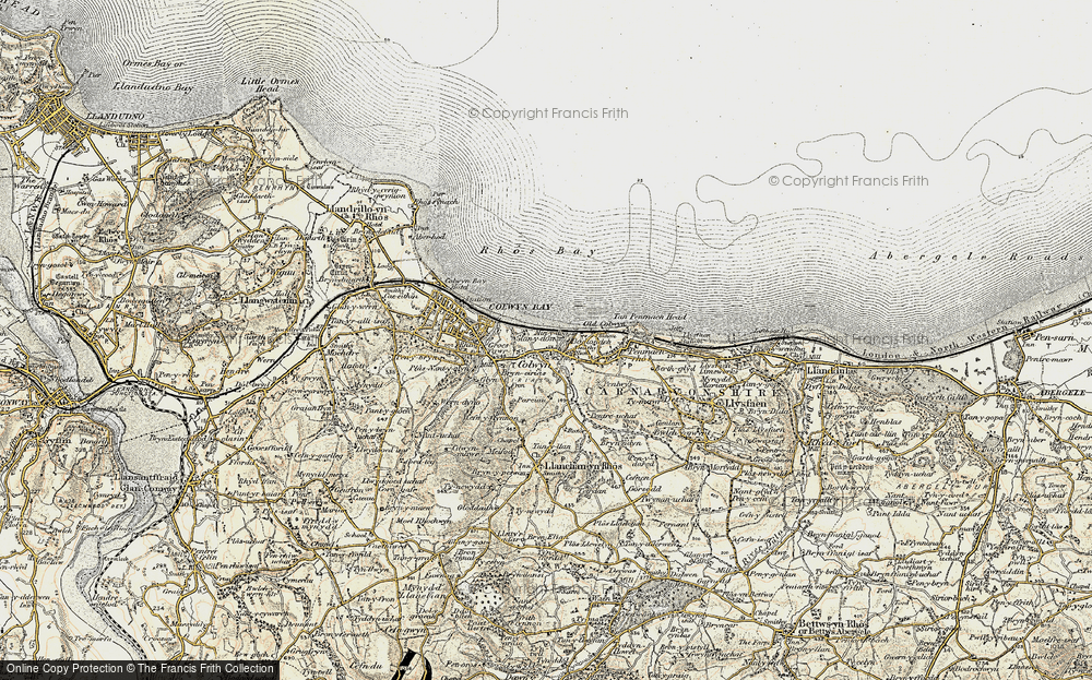 Old Map of Old Colwyn, 1902-1903 in 1902-1903